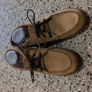 Timberland Suede Lace Up Short Boot